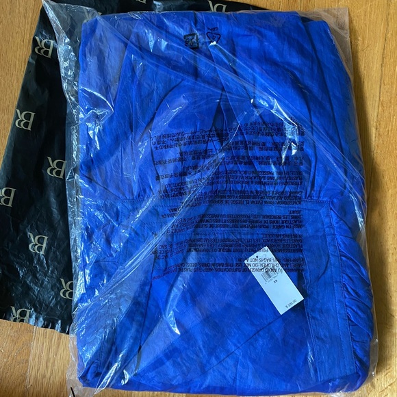 Banana republic Ramie Midi Blue Dress - Picture 5 of 7